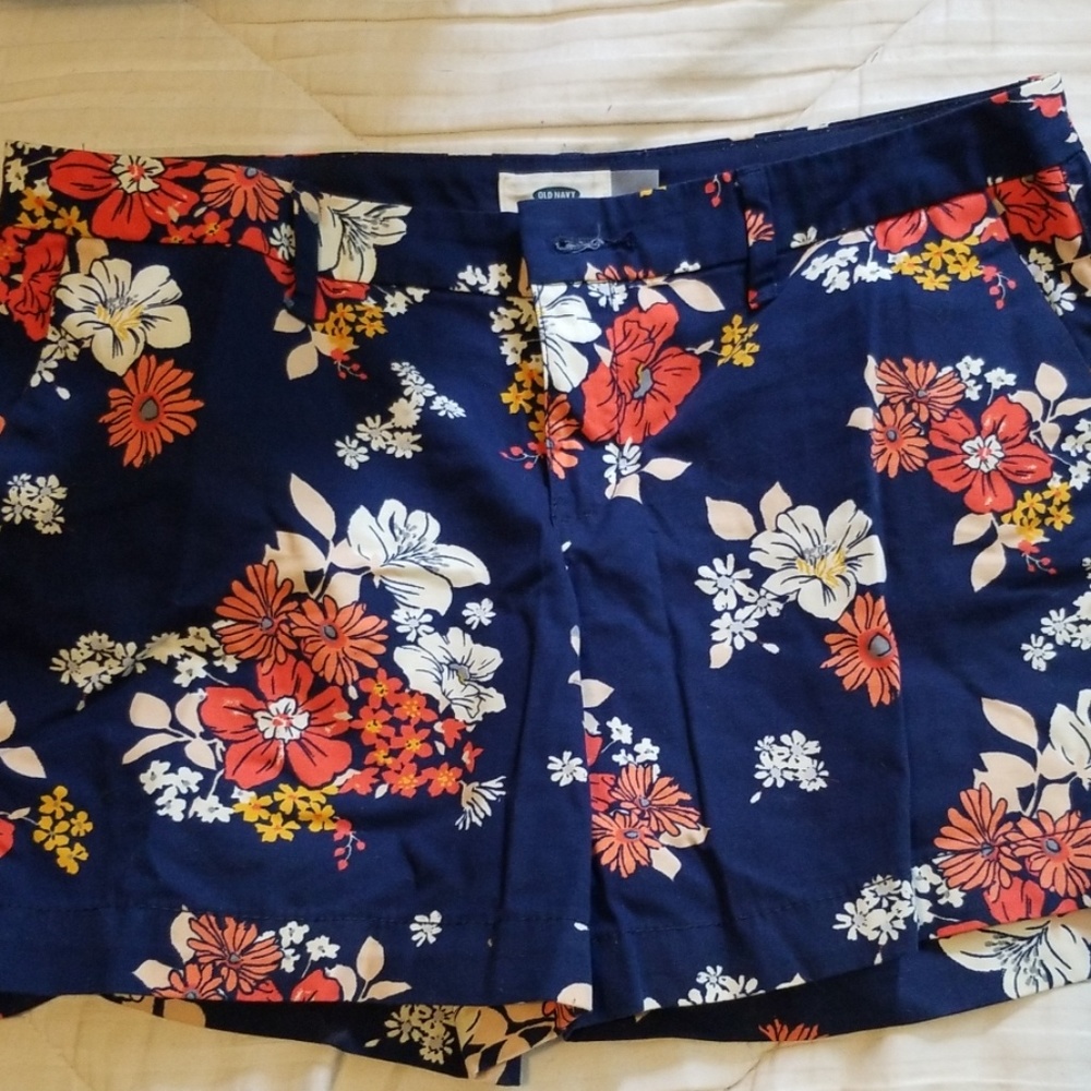 Floral Print Shorts